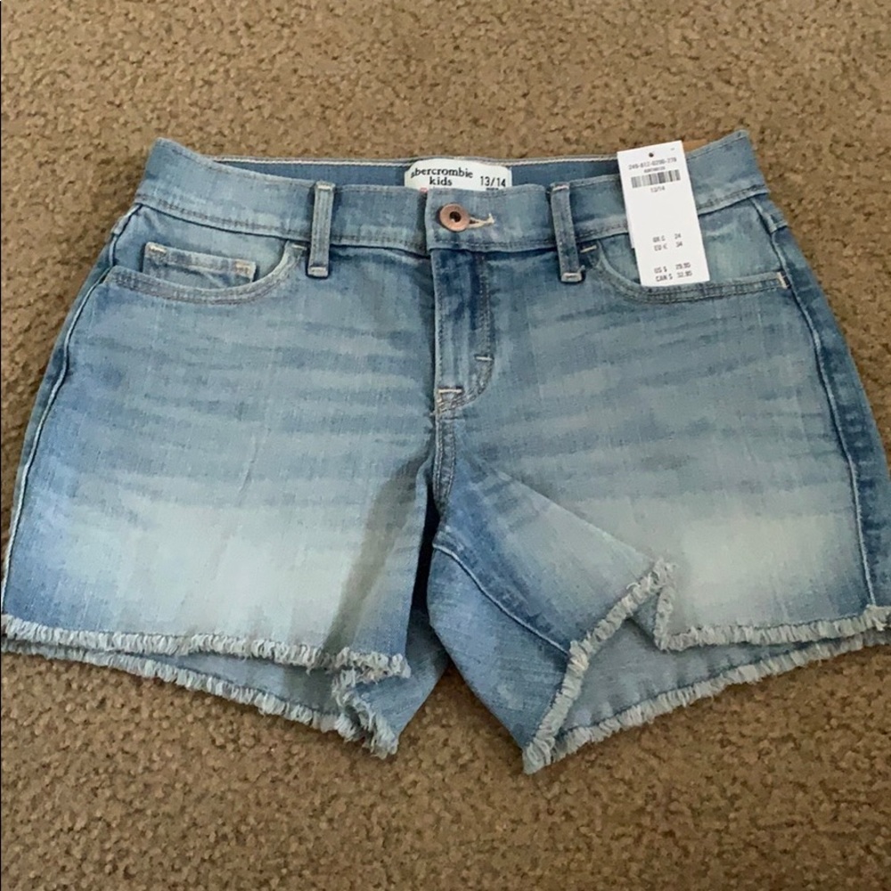 abercrombie kids midi short size 13/14